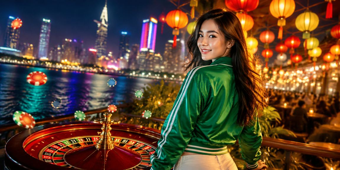 Bàn Roulette Live Casino tại TP Hồ Chí Minh với không khí lễ hội đèn lồng đặc trưng