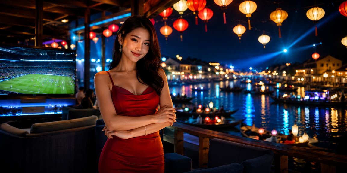 Người dùng Việt Nam trải nghiệm cá cược thể thao tại quán cà phê Hội An
